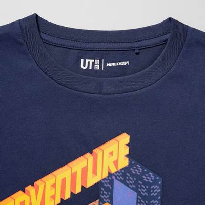 2023年新作ユニクロ×KIDS マインクラフト UT グラフィックTシャツ(半袖)