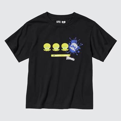 2023年新作ユニクロ×KIDS スプラトゥーン3 UT グラフィックTシャツ（半袖）