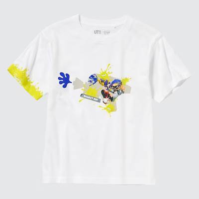 2023年新作ユニクロ×KIDS スプラトゥーン3 UT グラフィックTシャツ（半袖）