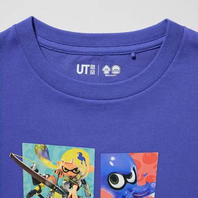 2023年新作ユニクロ×KIDS スプラトゥーン3 UT グラフィックTシャツ（半袖）