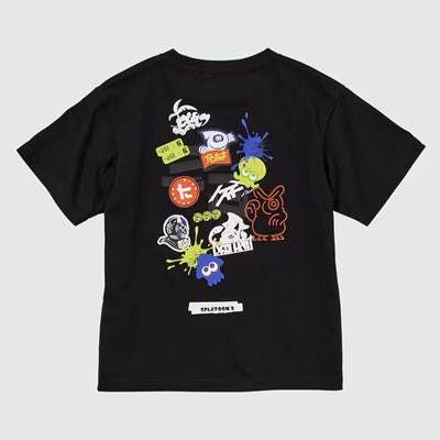 2023年新作ユニクロ×KIDS スプラトゥーン3 UT グラフィックTシャツ（半袖）