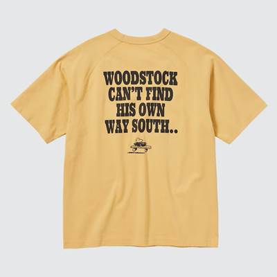 2023年新作ユニクロ×レトロ ピーナッツ UT グラフィックTシャツ(半袖・オーバーサイズフィット)