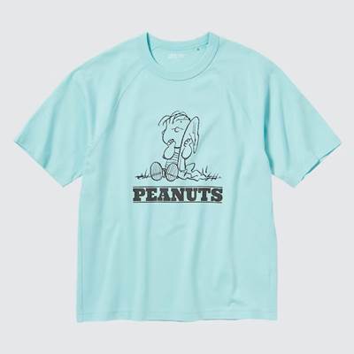 2023年新作ユニクロ×レトロ ピーナッツ UT グラフィックTシャツ(半袖・オーバーサイズフィット)