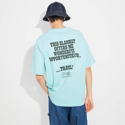 2023年新作ユニクロ×レトロ ピーナッツ UT グラフィックTシャツ(半袖・オーバーサイズフィット)