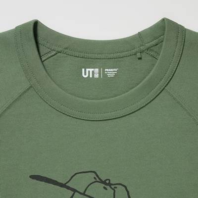 2023年新作ユニクロ×レトロ ピーナッツ UT グラフィックTシャツ(半袖・オーバーサイズフィット)