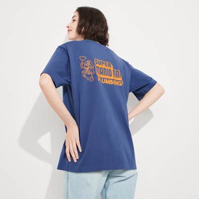 2023年新作ユニクロ×ザ・スーパーマリオブラザーズ・ムービー UT グラフィックTシャツ（半袖・レギュラーフィット）