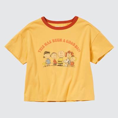 2023年新作ユニクロ×ラブ サンシャイン&ピーナッツのコラボUT・キッズ グラフィックTシャツ(半袖)