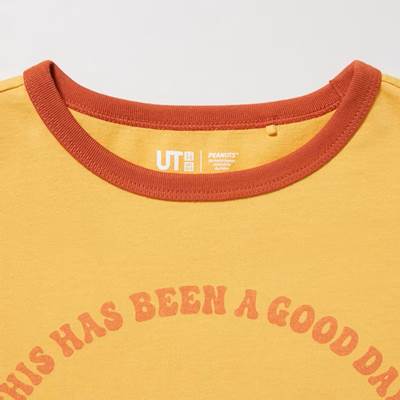 2023年新作ユニクロ×ラブ サンシャイン&ピーナッツのコラボUT・キッズ グラフィックTシャツ(半袖)
