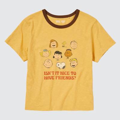 2023年新作ユニクロ×ラブ サンシャイン&ピーナッツのコラボUT・グラフィックTシャツ(半袖・レギュラーフィット・ショート丈)