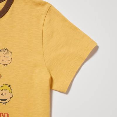 2023年新作ユニクロ×ラブ サンシャイン&ピーナッツのコラボUT・グラフィックTシャツ(半袖・レギュラーフィット・ショート丈)