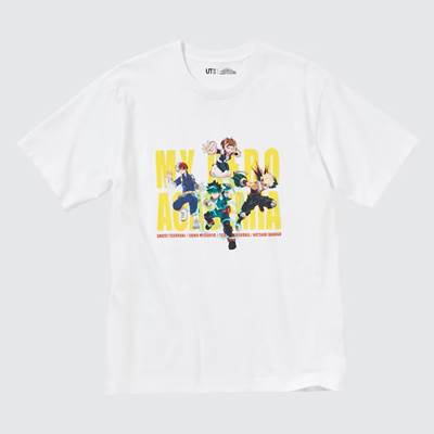 2023年新作ユニクロ×僕のヒーローアカデミアのコラボUT・グラフィックTシャツ（半袖・レギュラーフィット）