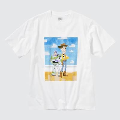 2023年新作ユニクロ×ピクサーのコラボUT『ピクサー アート』・グラフィックTシャツ（半袖・レギュラーフィット）