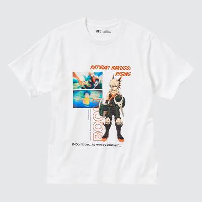 2023年新作ユニクロ×僕のヒーローアカデミアのコラボUT・グラフィックTシャツ（半袖・レギュラーフィット）