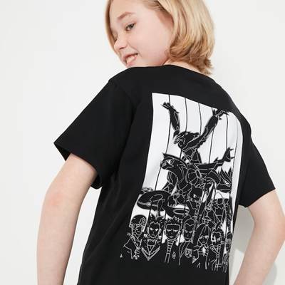 2023年新作ユニクロ×『ポケモンマスターズ EX』のコラボUT・KIDS グラフィックTシャツ(半袖)