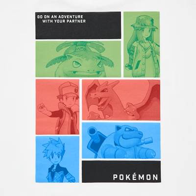 2023年新作ユニクロ×『ポケモンマスターズ EX』のコラボUT・KIDS グラフィックTシャツ(半袖)