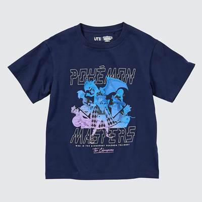 2023年新作ユニクロ×『ポケモンマスターズ EX』のコラボUT・KIDS グラフィックTシャツ(半袖)