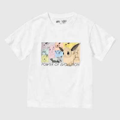 2023年新作ユニクロ×『ポケモンマスターズ EX』のコラボUT・KIDS グラフィックTシャツ（半袖）
