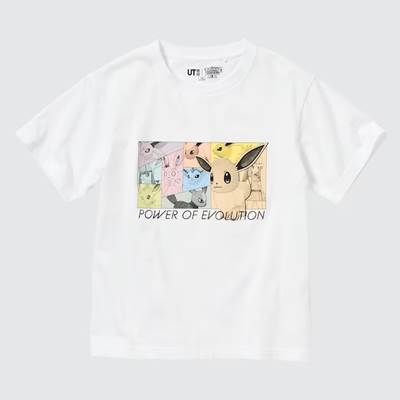 2023年新作ユニクロ×『ポケモンマスターズ EX』のコラボUT・KIDS グラフィックTシャツ(半袖)