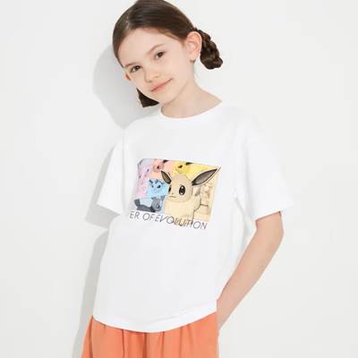 2023年新作ユニクロ×『ポケモンマスターズ EX』のコラボUT・KIDS グラフィックTシャツ（半袖）