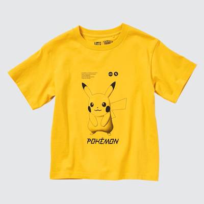 2023年新作ユニクロ×『ポケモンマスターズ EX』のコラボUT・KIDS グラフィックTシャツ(半袖)