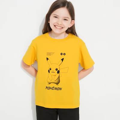 2023年新作ユニクロ×『ポケモンマスターズ EX』のコラボUT・KIDS グラフィックTシャツ（半袖）