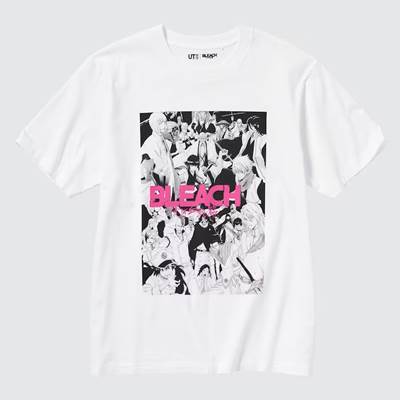 2023年新作ユニクロ×BLEACH 千年血戦篇のコラボUT・グラフィックTシャツ（半袖・レギュラーフィット）