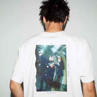 2023年新作ユニクロ×呪術廻戦 懐玉・玉折／渋谷事変のコラボUT・グラフィックTシャツ（半袖・レギュラーフィット）