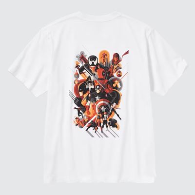 2023年新作ユニクロ×マーベル アート コレクション by Mondo UT グラフィックTシャツ（半袖・レギュラーフィット）