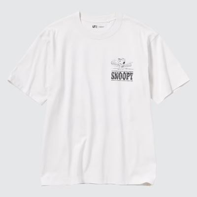 2023新作ユニクロ×ピーナッツ チャーリー・ブラウンズ・ベースボール・チーム UT グラフィックTシャツ(半袖・オーバーサイズフィット)
