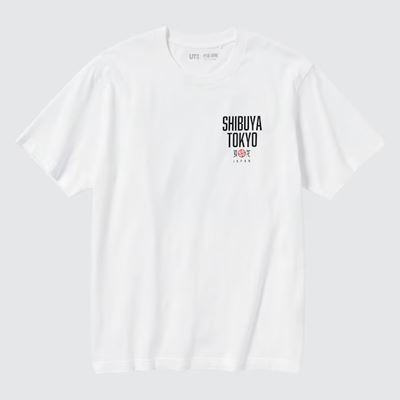 2023年新作ユニクロ×呪術廻戦 懐玉・玉折／渋谷事変のコラボUT・グラフィックTシャツ（半袖・レギュラーフィット）