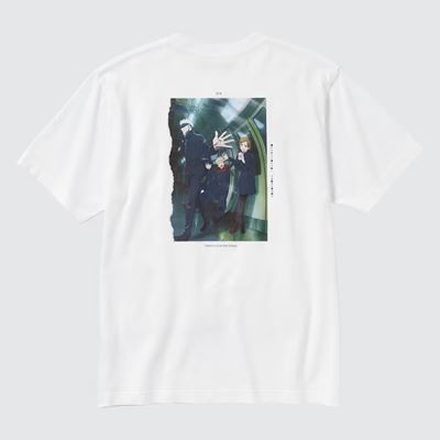 2023年新作ユニクロ×呪術廻戦 懐玉・玉折／渋谷事変のコラボUT・グラフィックTシャツ（半袖・レギュラーフィット）