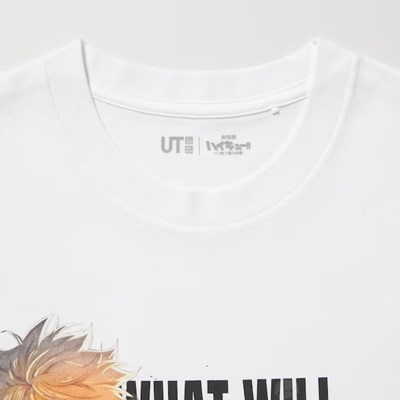 2024年新作ユニクロ×劇場版 ハイキュー!! のコラボUT・グラフィックTシャツ（半袖・レギュラーフィット）