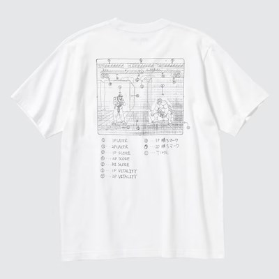 2023年新作ユニクロ×ストリートファイターのコラボUT・グラフィックTシャツ（半袖・レギュラーフィット）