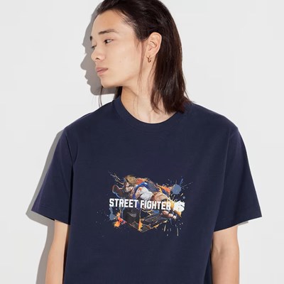 2023年新作ユニクロ×ストリートファイターのコラボUT・グラフィックTシャツ（半袖・レギュラーフィット）