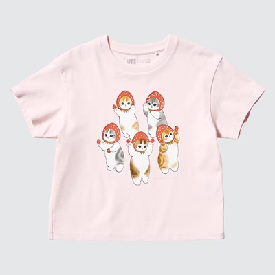 2024年新作ユニクロ×mofusand（モフサンド）のコラボUT・KIDS グラフィックTシャツ（半袖）