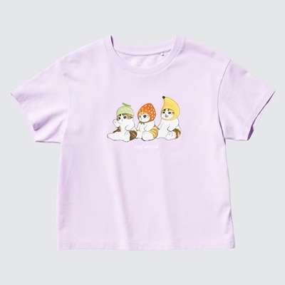 2024年新作ユニクロ×mofusand（モフサンド）のコラボUT・KIDS グラフィックTシャツ（半袖）