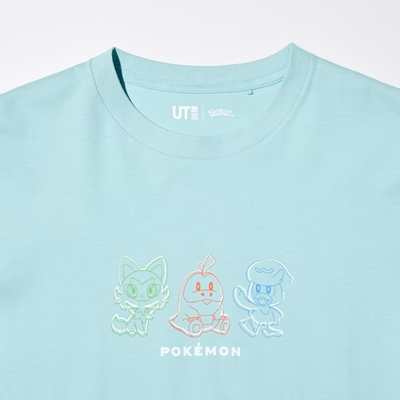 2024年新作ユニクロ×ポケモンのコラボUT・グラフィックTシャツ（半袖）