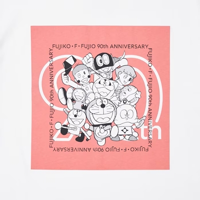 2024年新作ユニクロ×藤子・F・不二雄 90th Anniversary コラボUT・グラフィックTシャツ（半袖・レギュラーフィット）