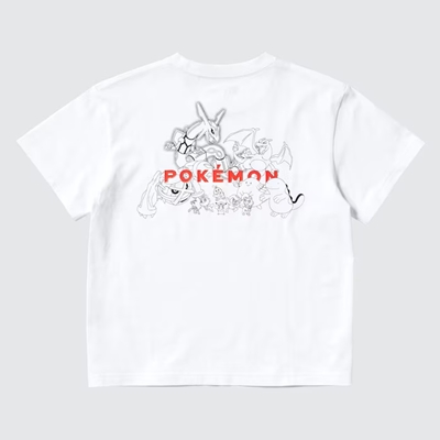 2024年新作ユニクロ×ポケモンのコラボUT・グラフィックTシャツ（半袖）