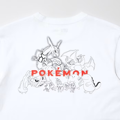 2024年新作ユニクロ×ポケモンのコラボUT・グラフィックTシャツ（半袖）