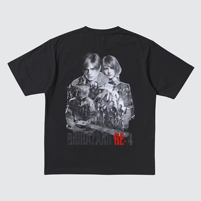 2024年新作ユニクロ×CAPCOM（カプコン） のコラボUT・グラフィックTシャツ（半袖・オーバーサイズフィット）