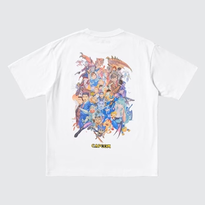 2024年新作ユニクロ×CAPCOM（カプコン） のコラボUT・グラフィックTシャツ（半袖・オーバーサイズフィット）