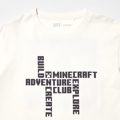 2024年新作ユニクロ×マインクラフトのコラボUT・グラフィックTシャツ（半袖）