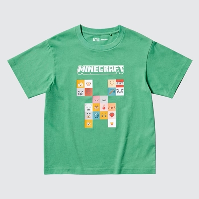 2024年新作ユニクロ×マインクラフトのコラボUT・グラフィックTシャツ（半袖）